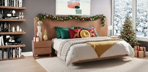 Recámara King Size Zeus Café 5 Piezas