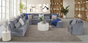 Sala Modular 6 Piezas Alize Gris