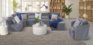 Sala Modular 5 Piezas Alize Gris