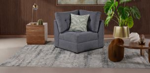 Sillón Esquinero Zonet Gris Oxford