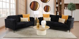 Sala Kubra Microfibra Negro