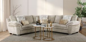 Sala Modular Tennessee Microfibra Beige