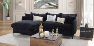 Sala Modular Izquierda Collins Negro