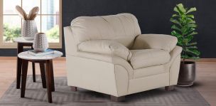 Sillón de Piel Cordoba Tz  Beige