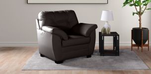 Sillón de Piel Derby Confort Tz Café