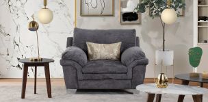 Sillón de Microfibra Tennessee Gris