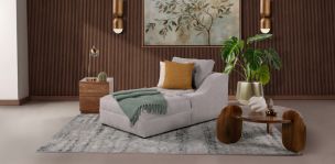 Sillón Largo Brazo Derecho Zonet Beige