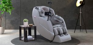 Sillón Reclinable Eléctrico con Masaje y Calefacción Urus Gris