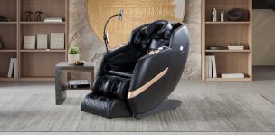 Sillón Reclinable Eléctrico con Masaje y Calefacción Urus Negro