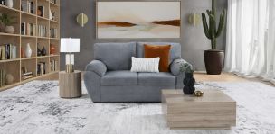 Sofá 2 Plazas Sonic Gris