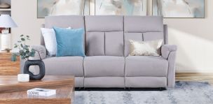 Sofá con Reclinables Gwen Café