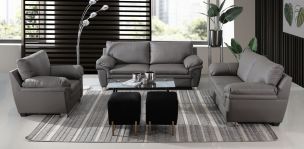 Sala Tennessee Gris 3 Piezas