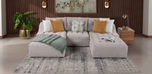 Sala Modular Zonet Beige 3 Piezas