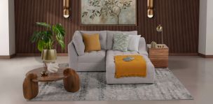 Sala en L Derecha Zonet Beige