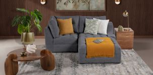 Sala en L Derecha Zonet Gris Oxford