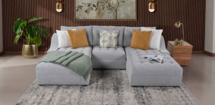 Sala Modular Zonet Gris 3 Piezas