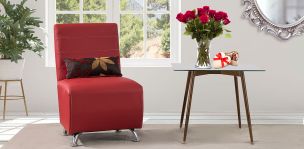 Sillón Ocasional Trax Rojo
