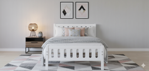 Cama Matrimonial Elena Blanco