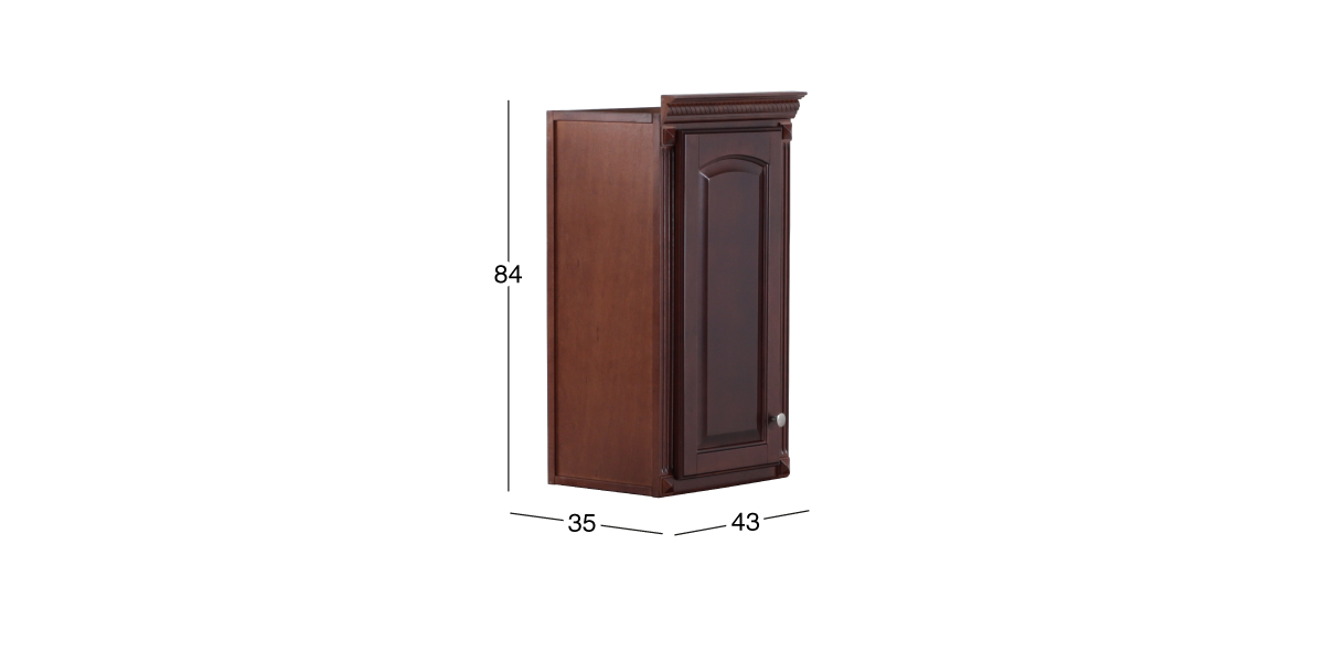 Alacena 43 cm Imperio Café