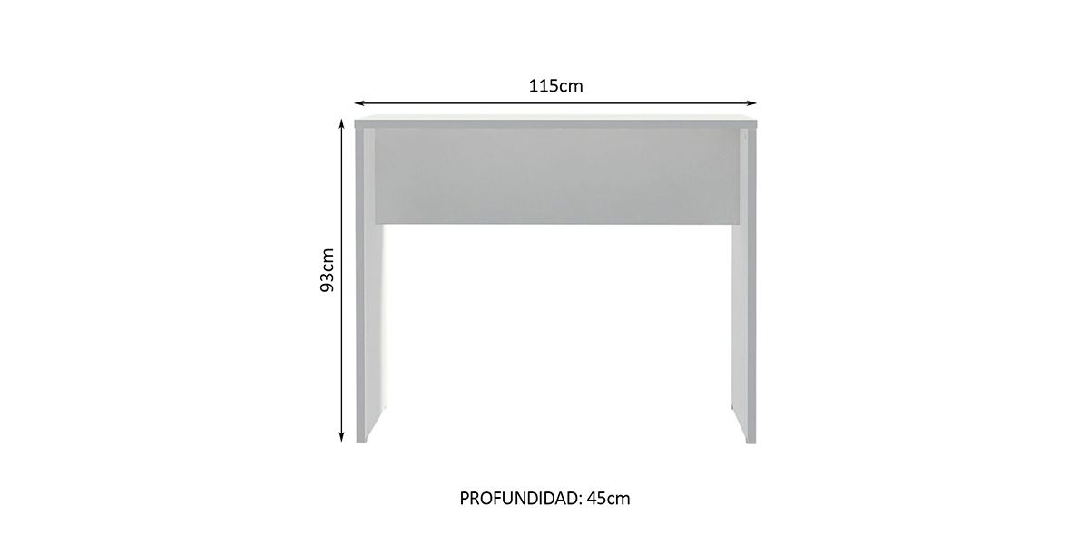 Isla 115 cm Ken Blanco