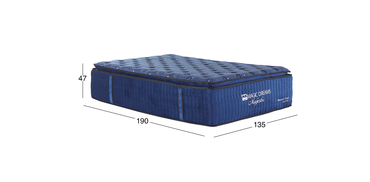 Colchón Magic Dreams Matrimonial Majestyc