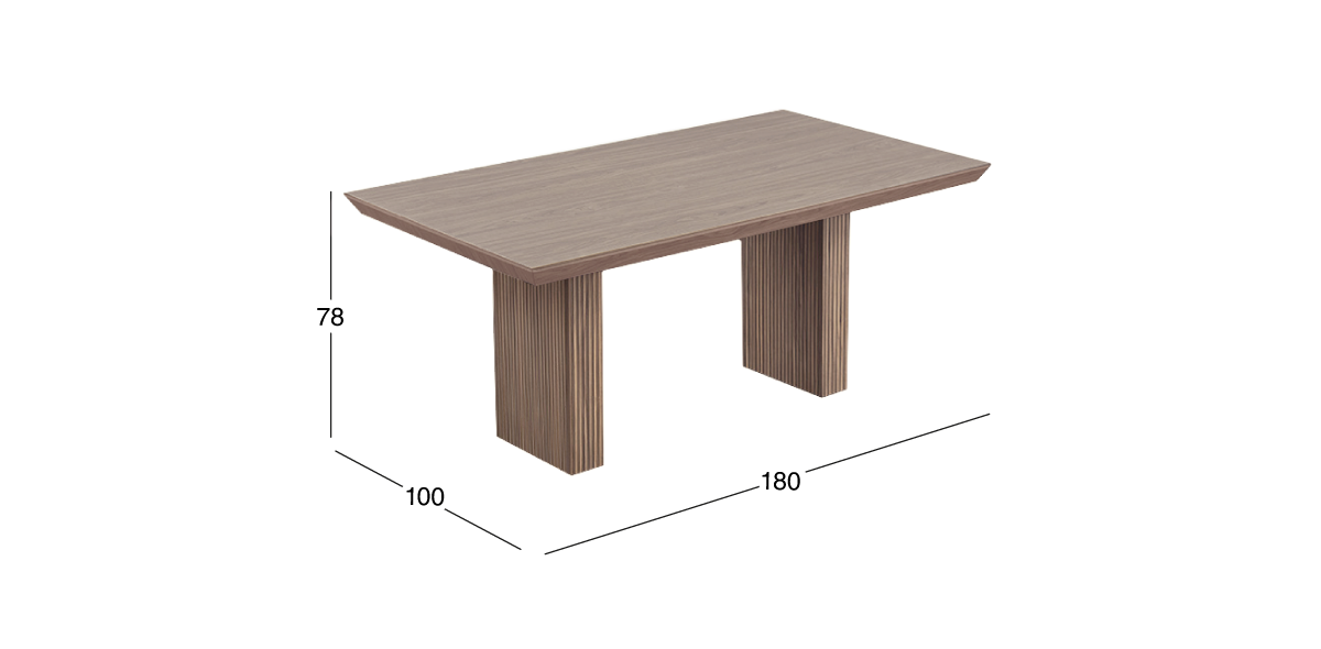 Mesa Comedor Vanila Café