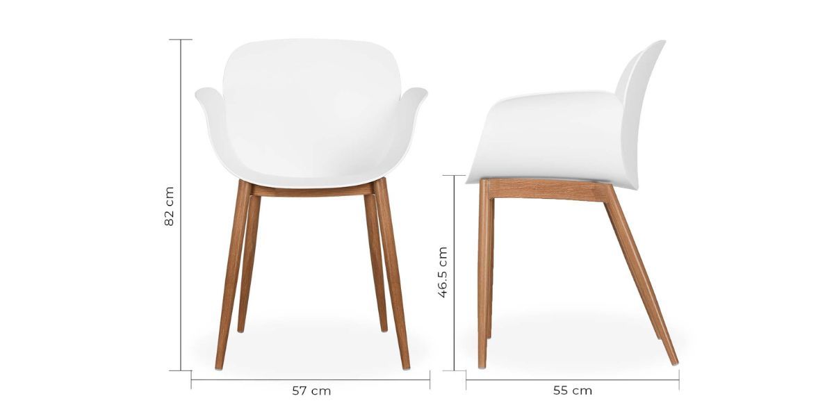 Silla Mantova Blanco