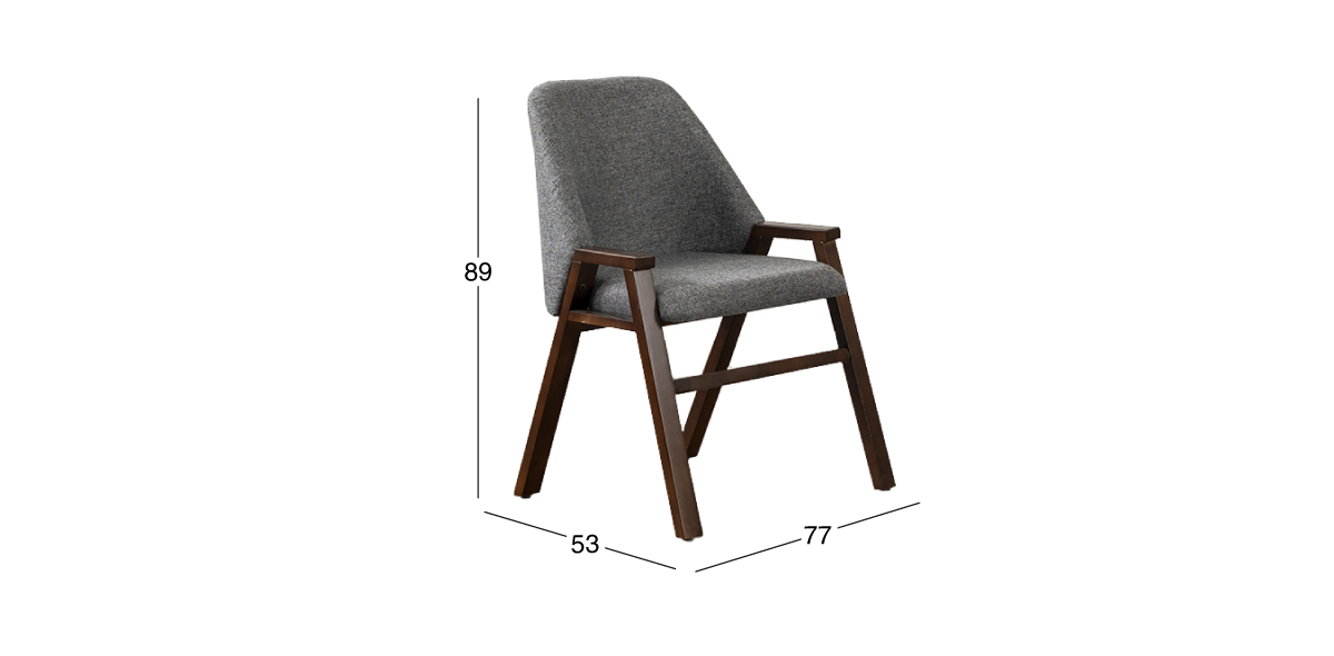 Silla Valenza Gris