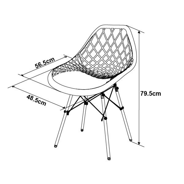 Silla Vento Gris