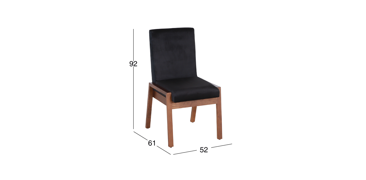 Silla Kansas Negro