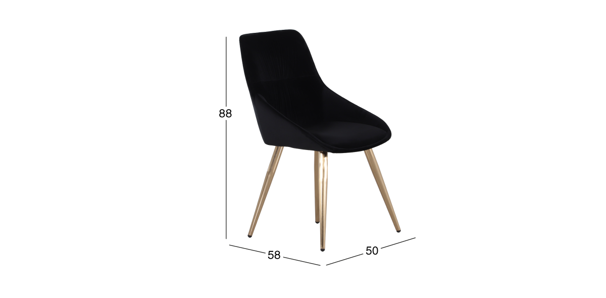 Silla Varsovia Negro