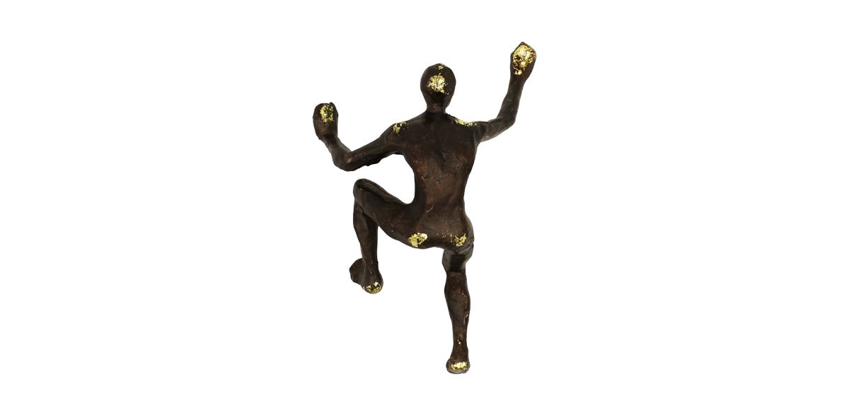 Figura Lukman Negro 7 Piezas