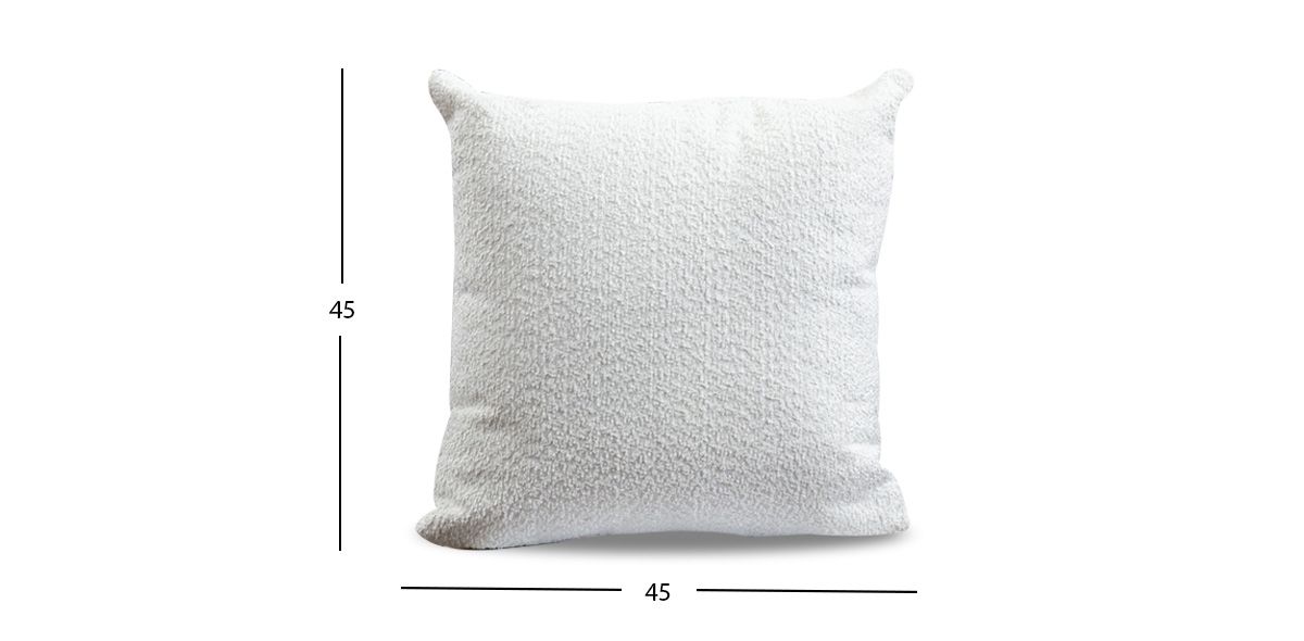 Cojín Decorativo Glass Glow Gris