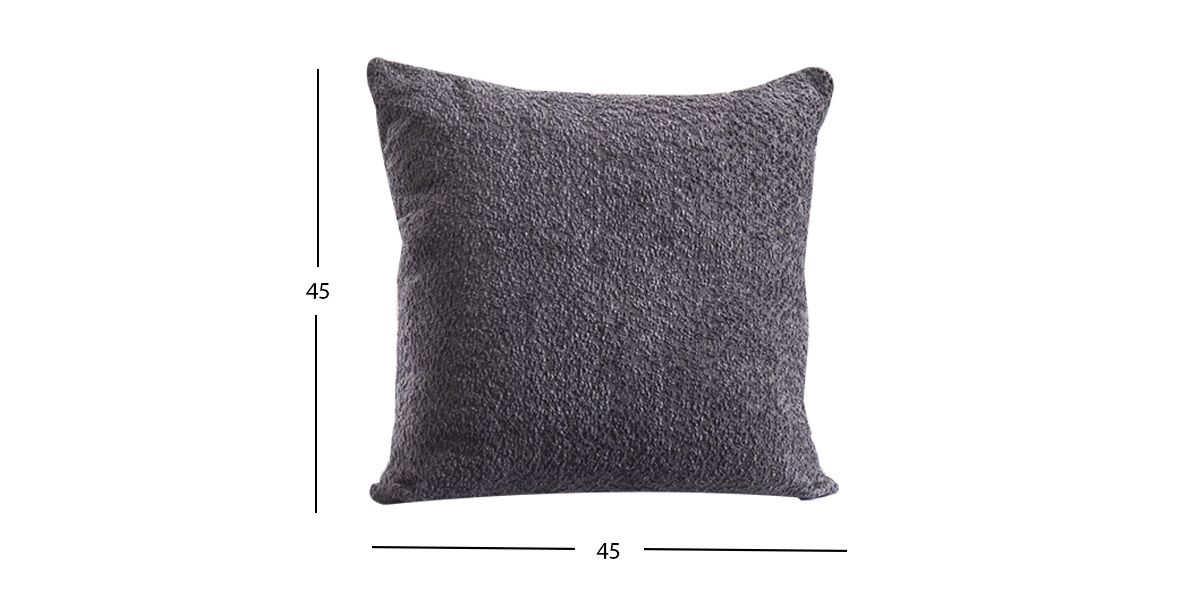 Cojín Decorativo Glass Glow Gris II