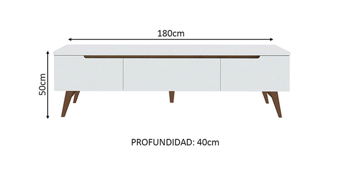Mesa Tv Reims Blanco