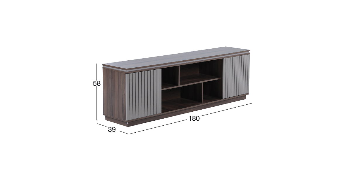 Mesa TV Bancada Café