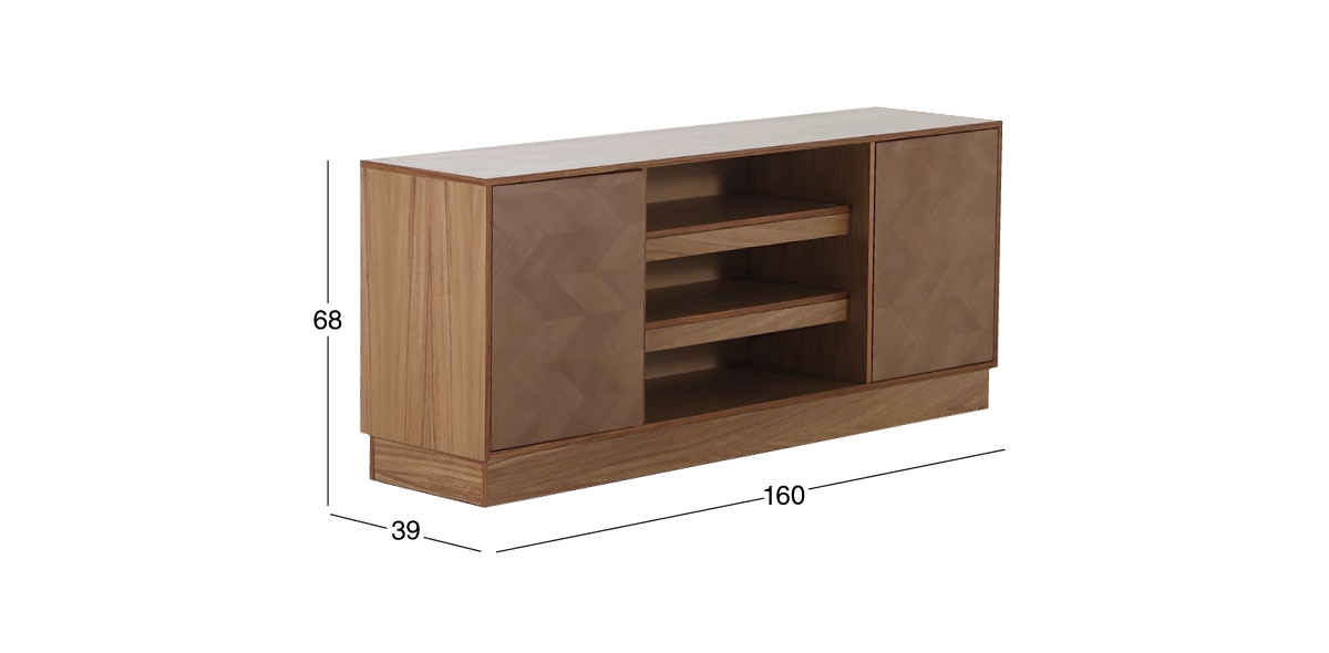 Mesa TV 160 cm Singapur New