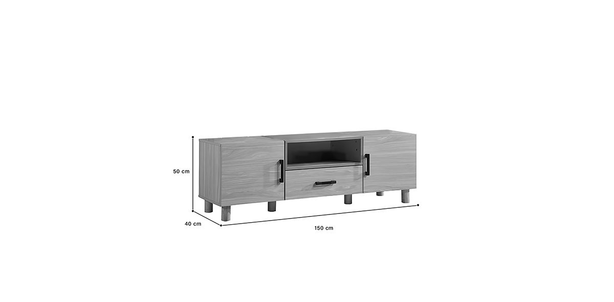 Mesa Tv Rectangular Wyzr Café