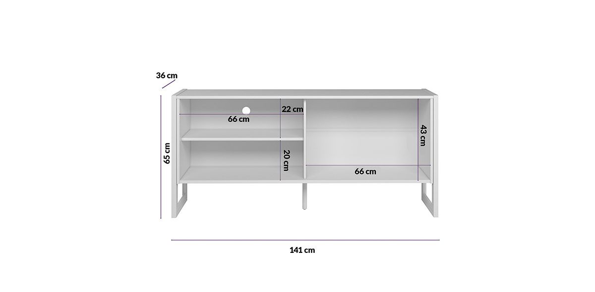 Mesa TV Gold Natural