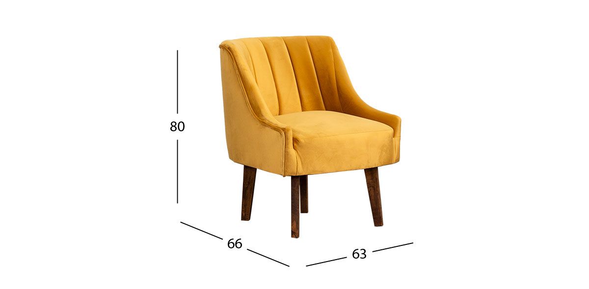 Sillón Crost Amarillo