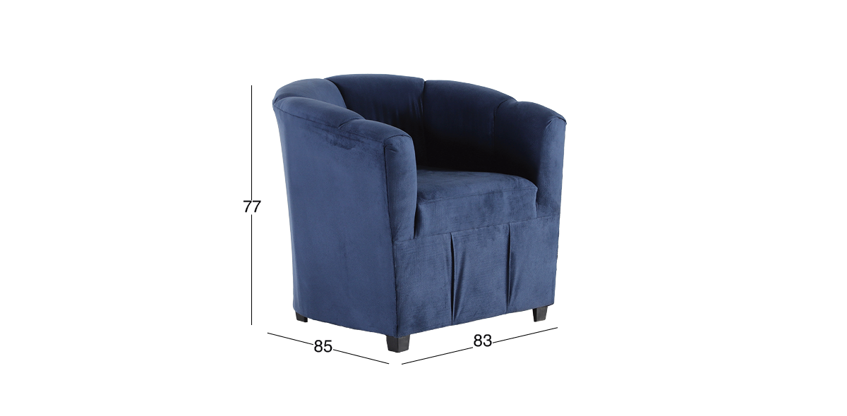 Sillón Montt Azul