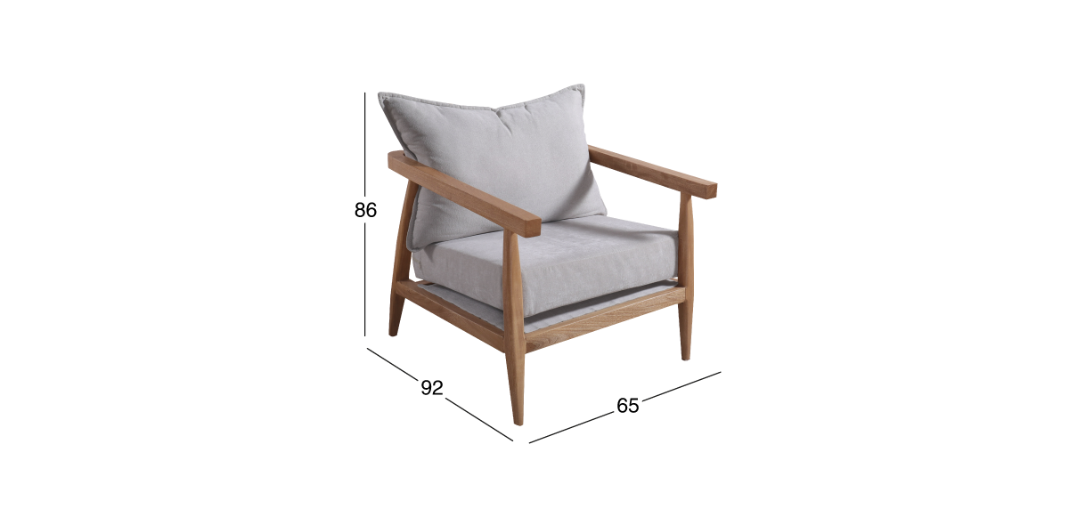 Sillón Niza Beige