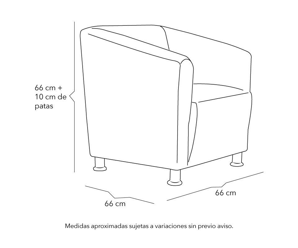 Sillón Cooper  Gris I