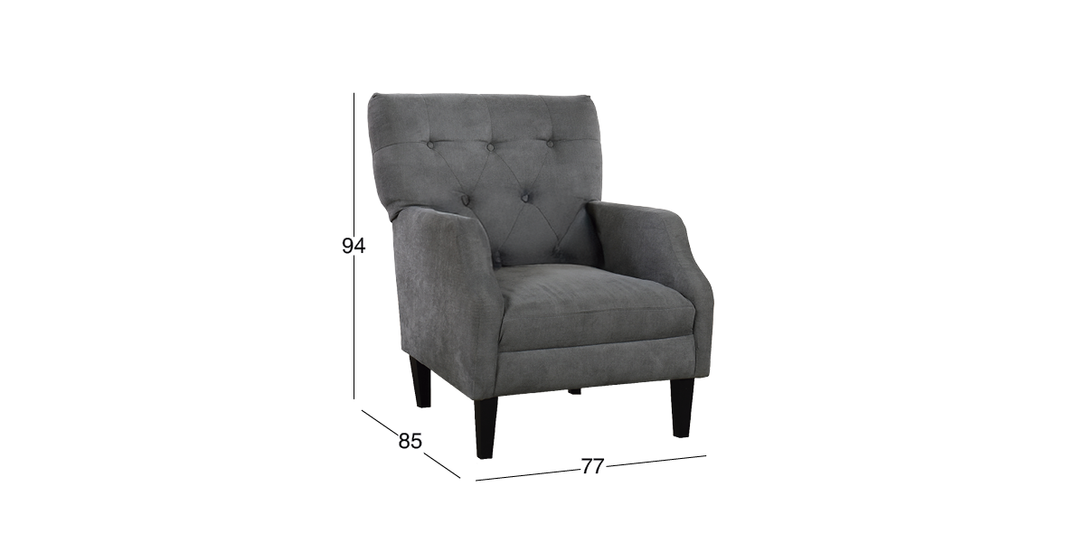 Sillón Napa Gris