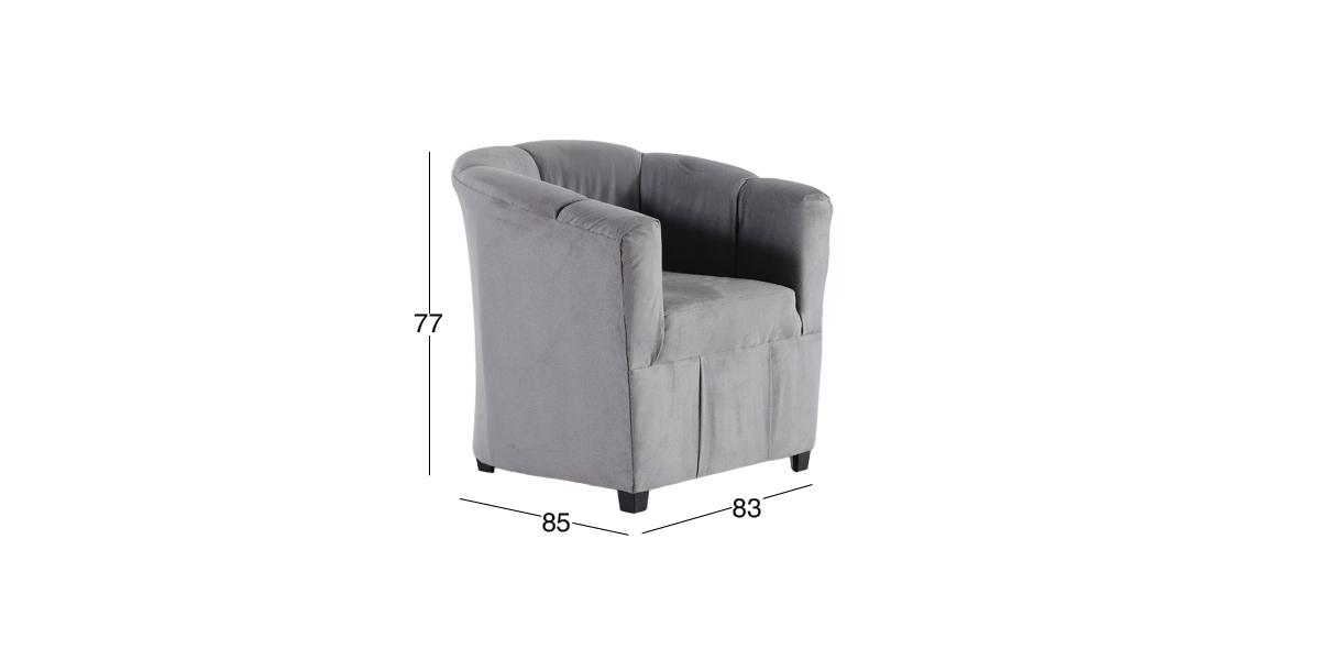 Sillón Montt Plata