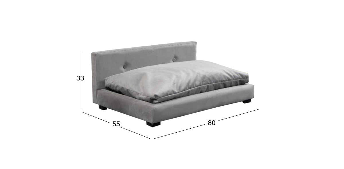 Cama para Mascota Petit Gris