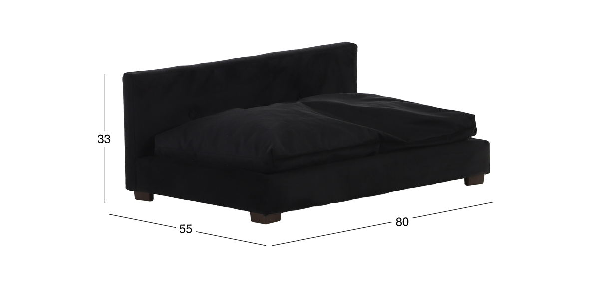 Cama para Mascota Petit Negro