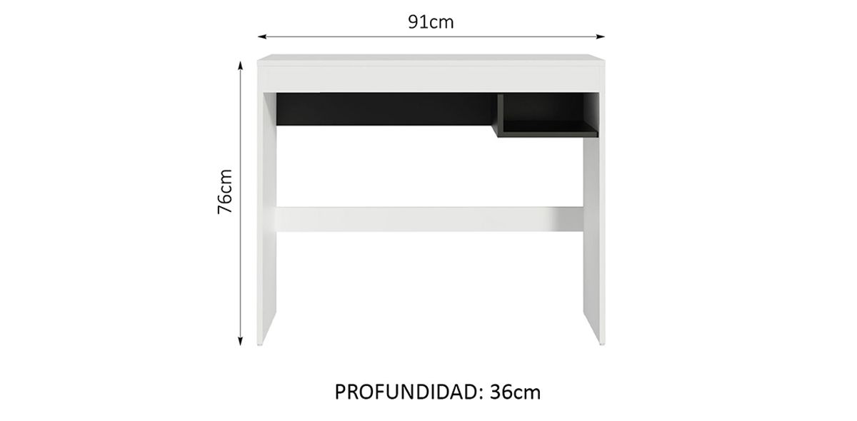 Escritorio Rubi Blanco