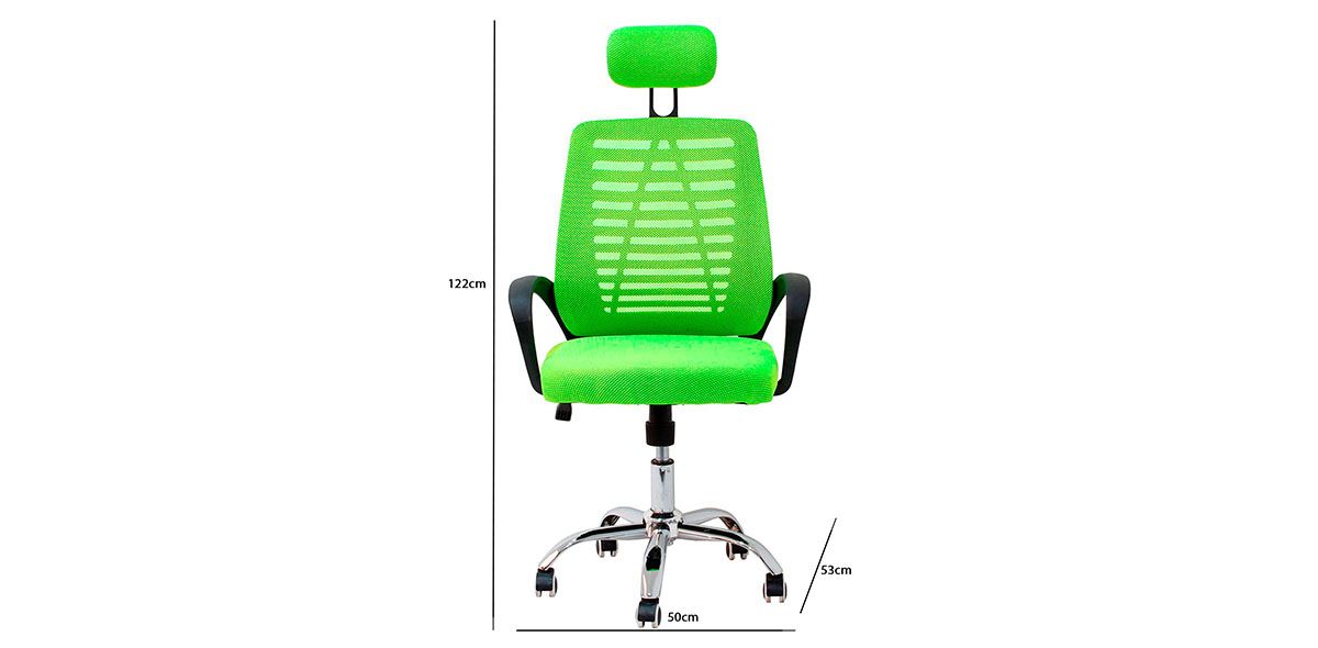 Silla de Oficina Dalilan Verde