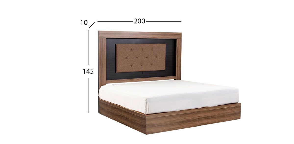 Cabecera King Size Antea Café